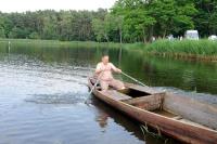 Mistrzostwa w Pływaniu łodzią jeziorową – B.  Mróz